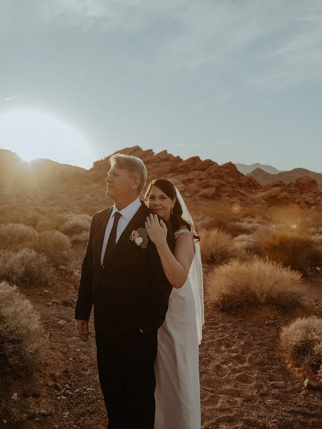 Las Vegas couple portrait